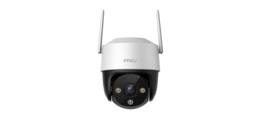 Imou 1080P Security Camera Surveillance Camera Outdoor, 360° Wi-Fi Camera for Home Smart with Human Detection Motion Tracking Two-Way Talk 30m IR Color Night Vision IP66 Water Proof Siren(Cruiser SE+)