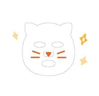 ATOPALM KIDS WILD KITTY MASK PACK 1 BOX (5 Sheets), Revitalizing Moisturizing MLE Mask Pack, Korea