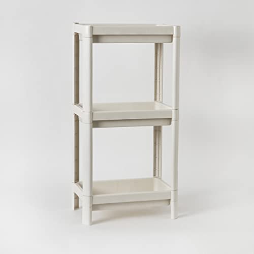 Home Box Allure Bios Rectangle 3-Tier Bathroom Caddie 71 X 36 X 23 Cm Grey