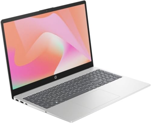 HP 2024 Newest 15 Business Laptop With 15.6" FHD Display, Intel Core i3-1315U Processor |8GB DDR4 RAM |512GB NVMe SSD |Intel Iris Xe Graphics |Backlit Keyboard |Windows 11 Natural silver