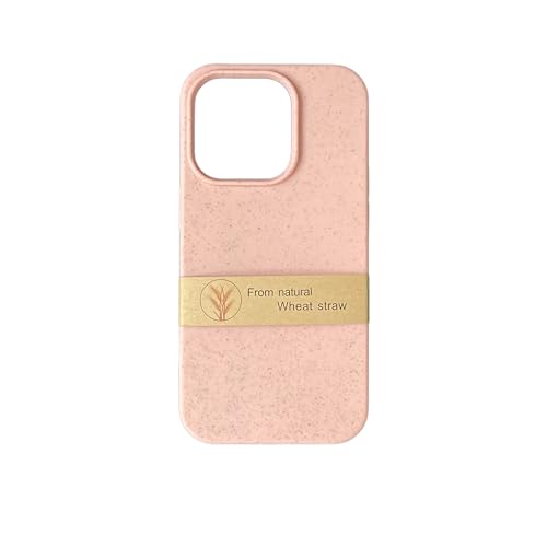 Enzee Tech iPhone 16 Pro / 16 Pro Max Mobile Phone Case - Biodegradable and Compostable - Plant Fiber and Soft TPU - Drop Protection Cover - Eco Friendly Zero Waste (Blue, iPhone 16 Pro Max)