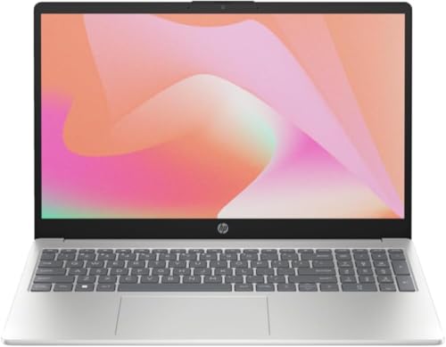 HP 2024 Newest 15 Business Laptop With 15.6" FHD Display, Intel Core i3-1315U Processor |8GB DDR4 RAM |512GB NVMe SSD |Intel Iris Xe Graphics |Backlit Keyboard |Windows 11 Natural silver