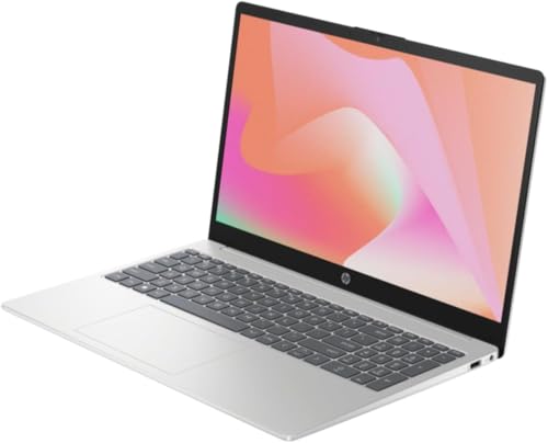 HP 2024 Newest 15 Business Laptop With 15.6" FHD Display, Intel Core i3-1315U Processor |8GB DDR4 RAM |512GB NVMe SSD |Intel Iris Xe Graphics |Backlit Keyboard |Windows 11 Natural silver
