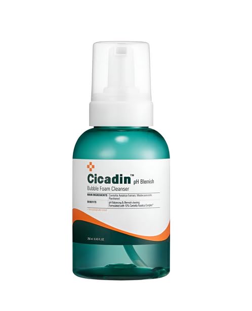 MISSHA CICADIN pH BLEMISH BUBBLE FOAM CLEANSER