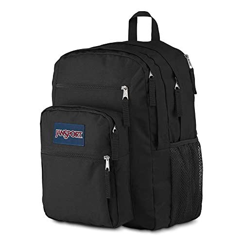 JanSport Big Student Large Backpack, 15 Inch Laptop Compartment, Black