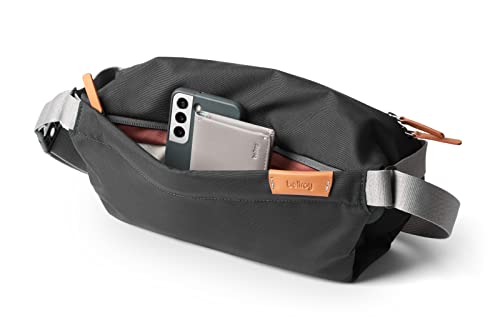 Bellroy Sling Bag Unisex Compact Crossbody Bag Water-Resistant Materials - Slate, One Size
