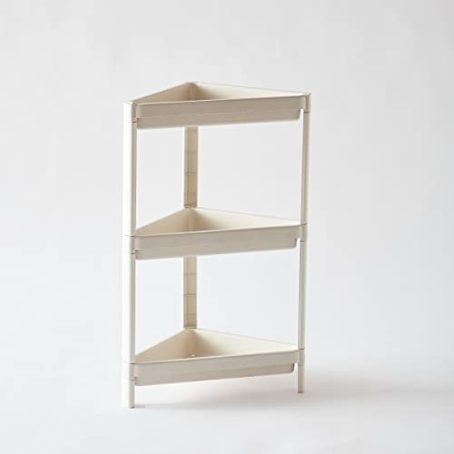 Home Box Allure Bios Triangle 3-Tier Bathroom Caddie 72 X 44 X 27 Cm White