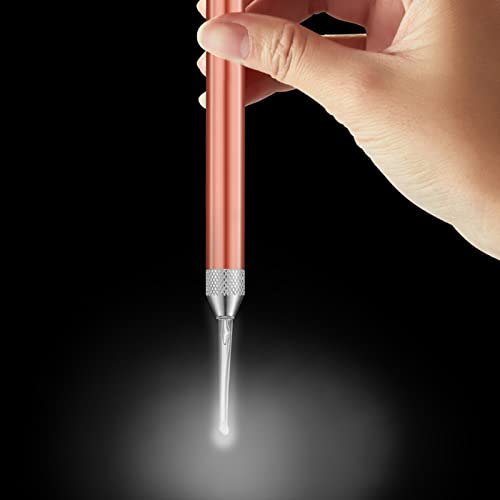 Irovami Earpick with LED Light Ear Wax Cleaner Baby Earwax Remover Ear Spoon Battery Powered Ear Cleaning Tool for Kids