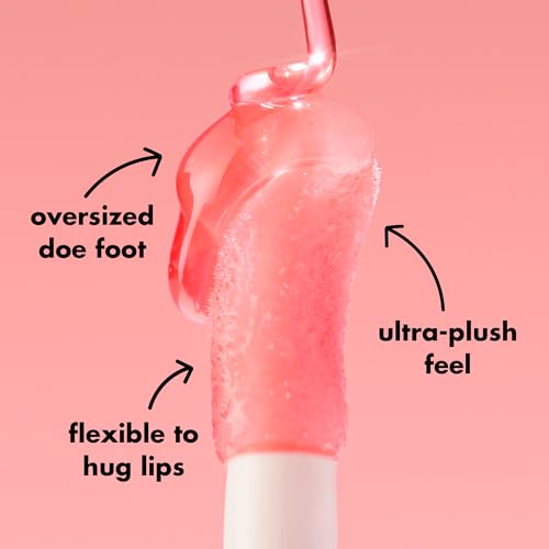 e.l.f. Glow Reviver Lip Oil, Nourishing, Tinted Lip Oil for a High Gloss Finish, Enriched with Jojoba Oil, Vegan & Cruelty Free, Jam Session