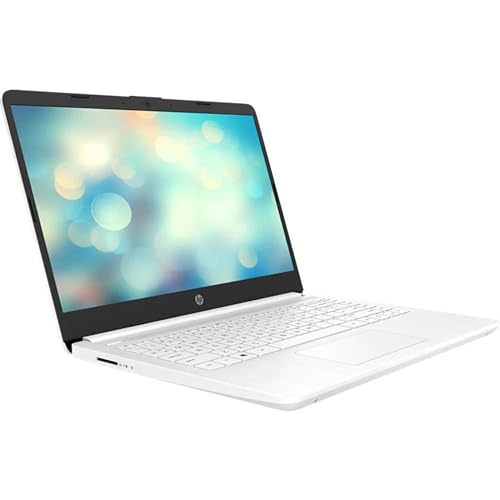 HP 2024 Newest 14s Slim Laptop, Intel Pentium N5030 Processor | 4GB DDR4 Ram | 256GB NVMe SSD | Intel UHD Graphics 605 | 14" HD Touch Screen Display | Backlit Keyboard | Windows 11 - Snow White