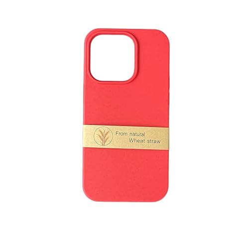 Enzee Tech iPhone 16 Pro / 16 Pro Max Mobile Phone Case - Biodegradable and Compostable - Plant Fiber and Soft TPU - Drop Protection Cover - Eco Friendly Zero Waste (Blue, iPhone 16 Pro Max)