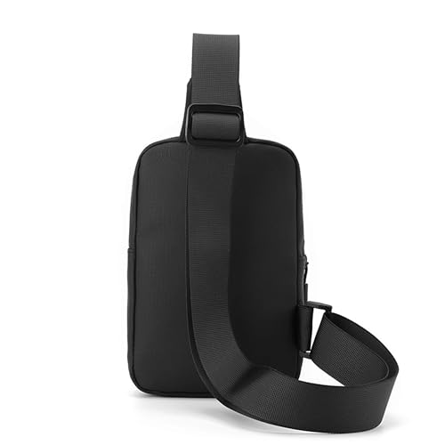 Hike Unisex Cross Body Chest Bag Synthetic Water-Resistant Scratch Resistant Small Shoulder Sling Bag for Business Travel Outdoor Shopping, HK9004