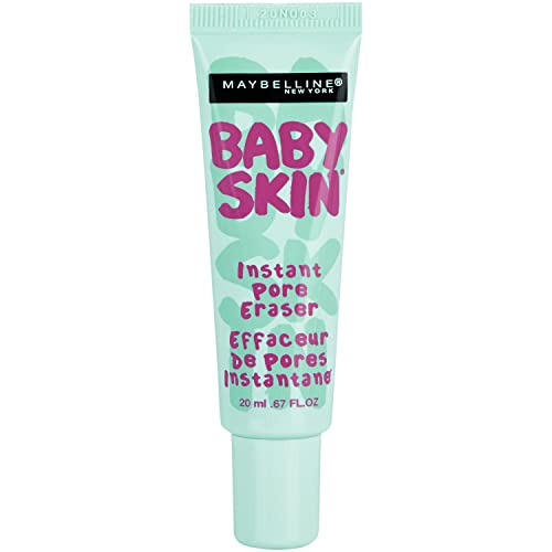 Maybelline New York Foundation Primer, Instant Pore Eraser Foundation, Smooth Matte Finish, Blurs Pores, Baby Skin