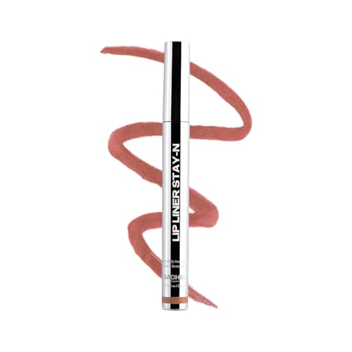 Sacheu Lip Liner - Stay - N - Peel Off Lip Liner Tattoo - Long Lasting Lip Stain Peel Off - Lip Pencil Infused with Hyaluronic Acid and Vitamin E - Suitable for All Skin Types - 03 p-INKED - 3.5 ml