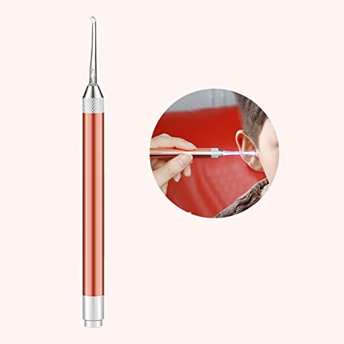 Irovami Earpick with LED Light Ear Wax Cleaner Baby Earwax Remover Ear Spoon Battery Powered Ear Cleaning Tool for Kids