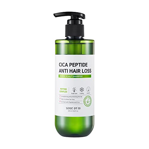 Some By Mi CICA Peptide Anti-Hairloss Shampoo | 285ml | For Strengthening & Protecting The Hair | Help To Relieve Hair Loss | Enriched With Peptide & Cica