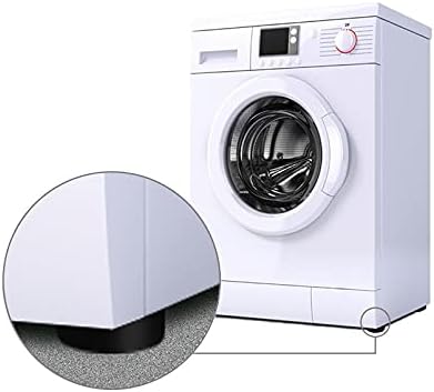 Ideaworks JB6368 Washing Machine Anti-Vibration Pads, 1-pack, Black, 4 Count