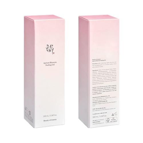 Beauty of Joseon Apricot Blossom Peeling Gel Soft Exfoliating Face and Body Scrub Dead Skin Cells Remover for All Skin Types, Korean Skincare for Men Women, 100ml
