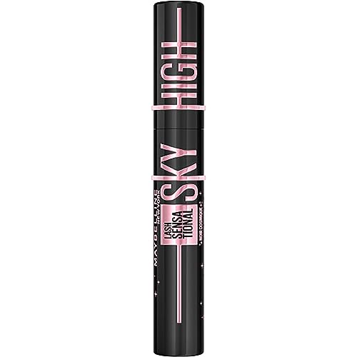 Maybelline New York Lash Sensational Sky High Washable Mascara Makeup, Volumizing, Lengthening, Defining, Curling, Multiplying, Buildable Formula, Cosmic Black