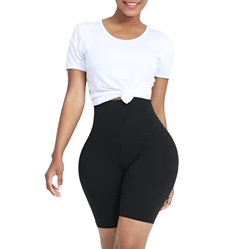 huiming Sauna Sweat Shorts for Women Slimming Compression Workout Thermo Waist Trainer Slimming Leggings Pants Body Shaper