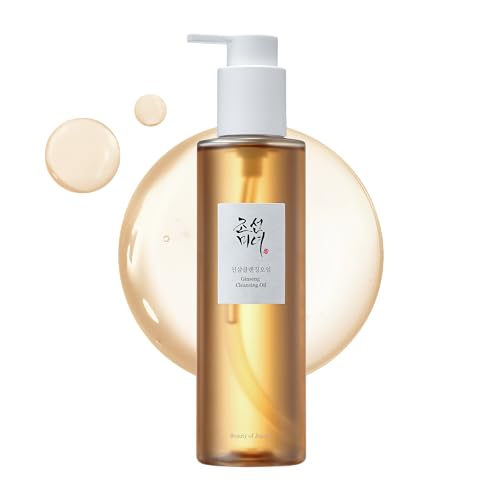 Beauty of Joseon Ginseng Cleansing Oil Waterproof Makeup Remover for Sensitive, Acne-Prone Facial Skin. Korean Skin Care for Men and Women, 210ml