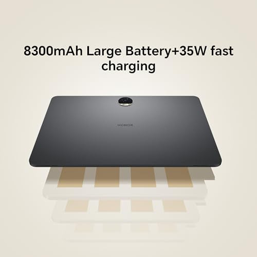 Honor Pad 9, 8GB RAM, 256GB ROM, Wi-Fi Tablet, 12.1 Inch Size, Space Grey Bundle With Honor Smart Bluetooth Keyboard Case - Middle East Version