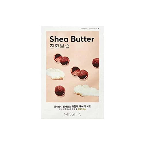 Missha Airy Fit Sheet Mask, Shea Butter