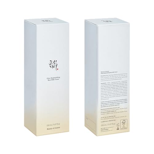 Beauty of Joseon Glow Replenishing Rice Facial Sebum Toner for Oily Combination Skin Korean Moisturizing Balance Care 150ml, 5.07 fl.oz