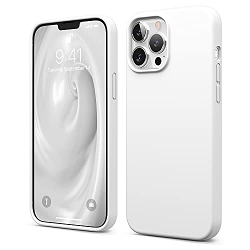elago Silicone for iPhone 13 Pro MAX case cover - White