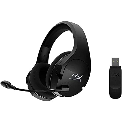 HyperX Cloud Stinger Core Wireless Gaming Headset, for PC, 7.1 Surround Sound, Noise Cancelling Microphone, Lightweight, Black