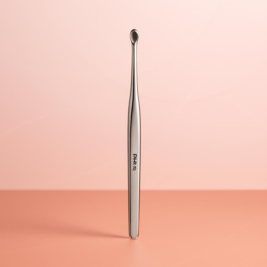 Fitto Stainless Steel Ear Pick 9cm - Reusable Ear Cleaner Earwax Removal Spoon Curette for Safe Ear Hygiene – image 3