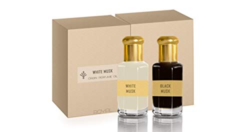 TSZ Scent Holiday Musk Collection ??Tahara & Black Musk 12ml Oil Perfume Gift Set, Unisex Long-Lasting Fragrance for Men & Women, 2 Pcs