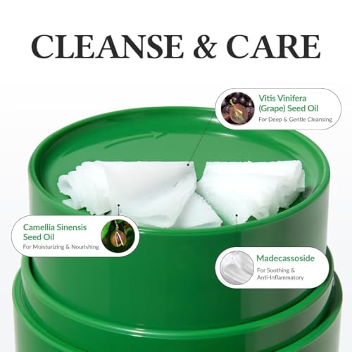 Dr.Althea Pure Grinding Cleansing Balm | Hygenic One-Step Makeup Remover with Madecassoside | Non-Greasy Sorbet Texture | Gentle, Soothing for All Skin Types | Korean Vegan Skincare | 1.69 Fl Oz