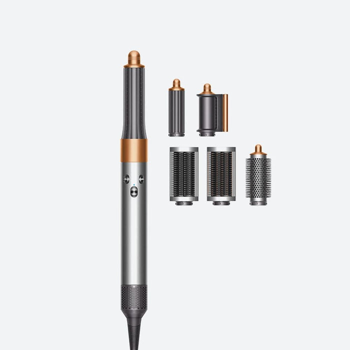 Dyson New Dyson Airwrap Hair Styler - HS05 2022 (Nickel/Copper) (Multi-functional Attachments Are The Perfect Alternatives to a Curling Iron, Wand & Blow Dryer Brush )