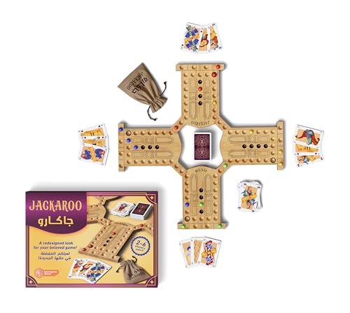 Jackaroo 2-6 Players Boardgame Space (English/Arabic)