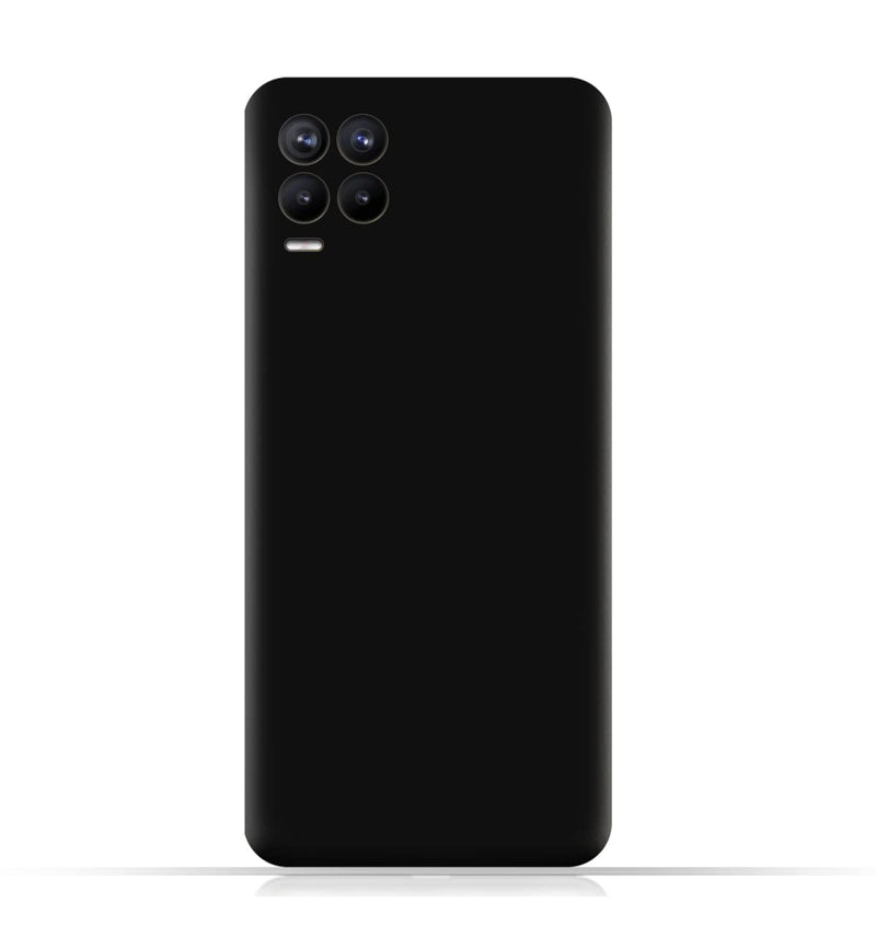 AMC Black TPU Protective Case Cover for Realme 8 Mobile