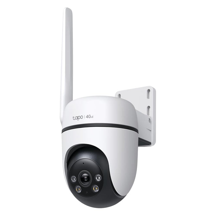 Tapo C501GW 4G 360° Outdoor Surveillance Camera with SIM Card, No Need Wi-FI, Colorful Starlight Night Vision, Free AI Detection, DC/PoE Power, IP66, Local and Cloud Storage