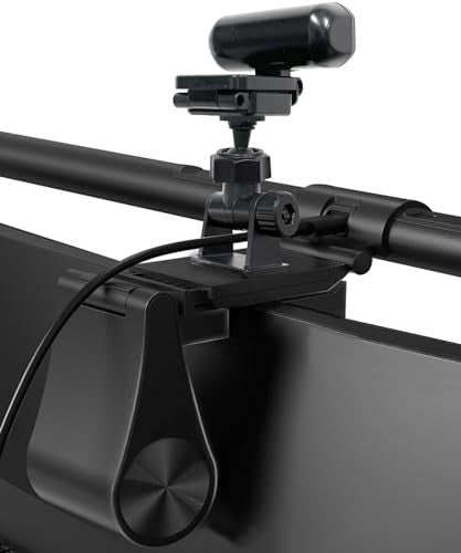 JCWINY Web cam Accessory ScreenBar Halo, Webcam Stand for Monitor Light Bar Angle Adjustable Computer Light Webcam Mount for BENQ Quntis Monitor Lamp Super Strong Nano Adhesive Mount