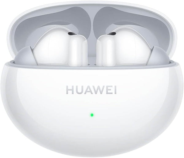 FreeBuds 6i, Intelligent Dynamic ANC 3.0, Punchy Bass, Fast Charging, Longer Listening, Distraction-Free Calling, IP54 Sweat- and Water-resistance, Dual-Device Connection, White