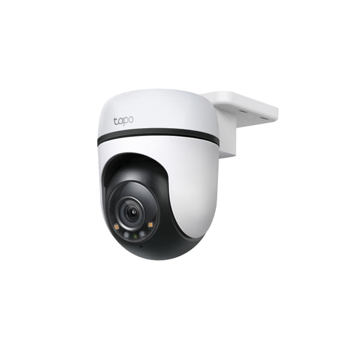 Tapo TP-Link 1080p Full HD Outdoor Pan/Tilt Security Wi-Fi Camera, 360° Motion Detection, IP65 Weatherproof, Night Vision, Cloud &SD Card Storage, Works with Alexa&Google Home ( C500) White