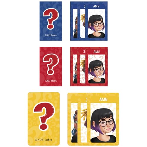 Hasbro Gaming Guess Who? Grab and Go Game, Original Guessing Game for Kids Ages 6 and Up, Portable 2 Player Game, Travel Game for Kids