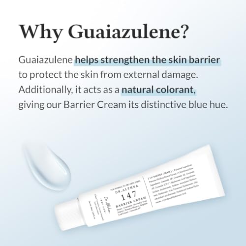 Dr.Althea 147 Barrier Cream | Daily Skin Barrier Repair Care | Deep Hydrating with Hyaluronic Acid & Ceramides | Korean Vegan Skincare for All Skin Types | 1.7 Fl Oz