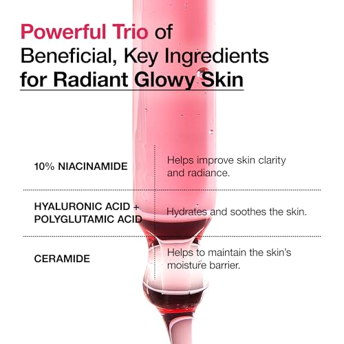 ANUA 10% Niacinamide+ 4% Tranexamic Acid Serum, Ceramide, Hyaluronic Acid, Vitamin B12 Natural color, Korean Glass Skin, Fragrance-Free, Korean Skincare, 30ml /1.01 fl.oz.