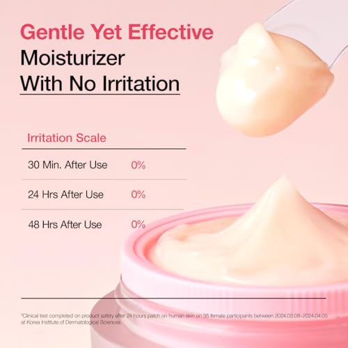 Anua Peach Niacinamide Cream, Face Moisturizer for Dry Skin with Vitamin B12, Collagen, Ceramide, Panthenol, Korean Skin Care for Glass Skin (50ml, 1.69 fl.oz.)