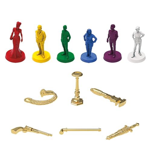 Hasbro Clue Board Game for Kids Ages 8 and Up, Reimagined Clue Game for 2-6 Players, Mystery Games, Detective Games, Family Games for Kids and Adults