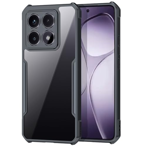 For Xiaomi 14T Case, Camera Lens Protection Back Cover, TPU Shockproof Bumper Mobile Phone Case Anti-Yellowing Slim Fit Protective Casing (Mi 14T)