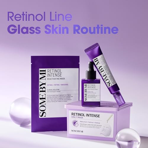 Some By Mi Retinol Intense Reactivating Face Serum | 30ml | Mild 0.1% Retinol Serum For Anti-Aging And Glass Skin | Improvement Of Post Acne Marks, Skin Texture & Elasticity