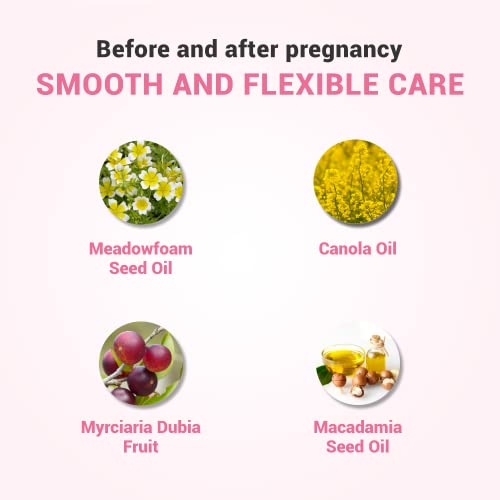 ATOPALM | Maternity Care Massage Oil | Stretch Marks Removal | Pregnancy Must Haves | Pregnancy Skin Care | Postpartum Skin Elasticity Improvement | Belly Oil for Pregnant Women | 4 fl oz (120ml)