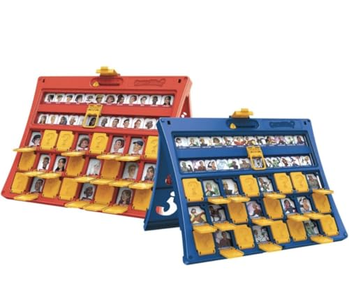 Hasbro Gaming Guess Who? Original Guessing Game, Board Game for Kids Ages 6 and Up For 2 Players, Easy to Load Frame, Double-Sided Character Sheet