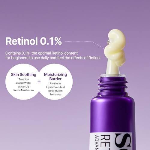 Some By Mi Retinol Intense Advanced Triple Action Eye Cream | 30ml | Mild Overnight Korean Anti-Aging Eye Cream | for Dark Circles & Fine Lines | Ideal for Retinol Beginners